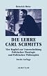Die Lehre Carl Schmitts: Vier Kapitel zur Unterscheidung Politischer Theologie und Politischer Philosophie