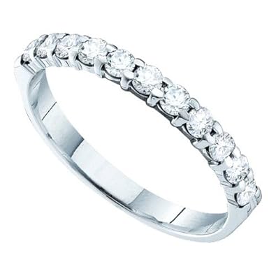 Cheap Girls Jewelry 0.51CT-DIAMOND MACHINE-SET BAND For Sale