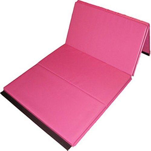 NEW Large 4X8X2 PU Leather Thick Foam Folding Panel Gymnastic Mat Gym