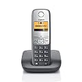 Gigaset A400 Schnurlostelefon (4.32 cm (1.7 Zoll) Grafik-Display, Freisprechfunktion) dunkelgrau