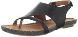 Gentle Souls Women's Bless Art Slingback Sandal,Black,8 M US