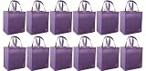 Reusable Grocery Tote Bag, Purple Super Saver 12 Pack Reusable Grocery Tote Bag, Purple Super Saver 12 Pack