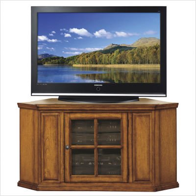 Riley Holliday 88285 Oak 46 inch Corner TV Stand