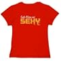 South African AND SEXY Countries Womens T-Shirt (Red, Size Large)