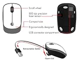 Macally Turtle Portable Retractable USB Mouse