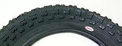 Pair of Tires Bell -(made by Cheng Shin) 12-1/2" x 2-1/4" all Black Comp III Wire bead