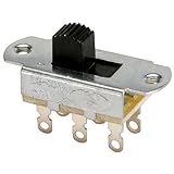 NTE 54-667 DPDT On/Off Slide Switch 7mm Actuator Height