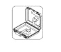 Dewalt Heavy Duty Case Kit box for Cordless Impact drivers and Compact Series drills (14.4 and 18 volt)