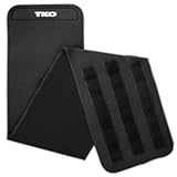 TKO Men's Slimming Belt and Waist Trimmer with Velcro, Black