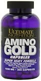 Ultimate Nutrition Amino Gold Capsules, 1000 mg, 250-Count Bottles