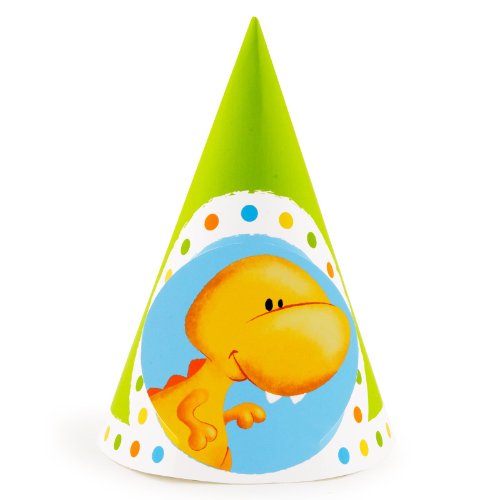 Little Dino Cone Hats Party Supplies