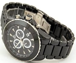 Paris ON621-M Black Swiss Chronograph Men's Watch