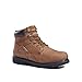 KINGSHOW Men's 1406 Premium Full-Grain Leather Plain Rubber Sole Soft Toe Work Boots