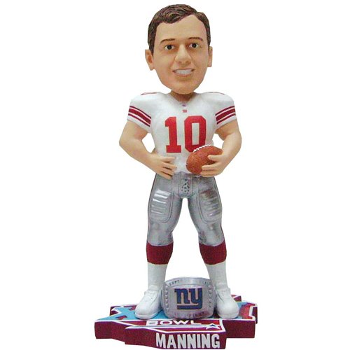 NEW YORK GIANTS ELI MANNING SUPER BOWL BOBBLEHEAD BOBBLE