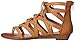 Rampage Women's Santini Cutout Lace-Up Open Toe Ankle Strap Gladiator Sandal