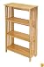Winsome Wood Foldable 4-Tier Shelf, Natural