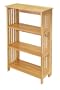 Winsome Wood Foldable 4-Tier Shelf, Natural