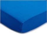 Produkt-Bild: Julius Z&ouml;llner 8330013300 - Spannbetttuch Jersery f&uuml;r die Wiege, Gr&ouml;&szlig;e: 90 x 40 cm, Farbe: blau
