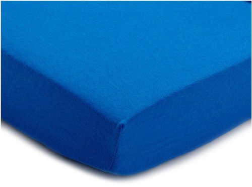 Produkt-Bild: Julius Z&ouml;llner 8330013300 - Spannbetttuch Jersery f&uuml;r die Wiege, Gr&ouml;&szlig;e: 90 x 40 cm, Farbe: blau