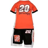 Tony Stewart Orange Toddler Speedway Shorts Set