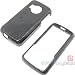 Carbon Fiber Look Shield Protector Case for Qwest Fusion HTC 5800 (type V)