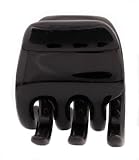 Caravan Hair In Place With This X Large Black Ponytail Holder Hair Claw Closes With A Solid Spring Too