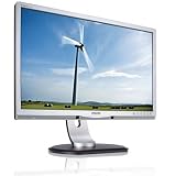 Philips 225P1ES/00 55,9 cm (22 Zoll) LCD Monitor VGA / DVI-D (Kontrastverh�ltnis 25000:1, Reaktionszeit 5ms) silber