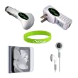 CrazyOnDigital Charger, Earphone, and Screen Protector Bundle for iPod nano 6G CrazyOnDigital Charger, Earphone, and Screen Protector Bundle for iPod nano 6G