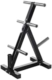 Powertec Fitness Workbench Weight Rack, Black