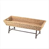 Basket Coffee Table in Natural Abaca