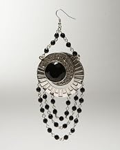 Crystal Draped Swirl Earrings