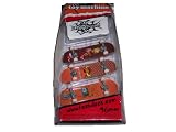 Tech Deck Toy Machine Skateboard Super Tattoo Pack with 3 Fingerboards