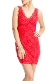 2b Fitted Color Lace Dress