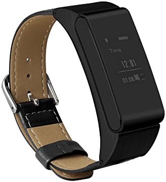 Lincass Smart Bracelet Bluetooth Headset Smart Wristband with Movement/Energy/Sleep Precise Tracking Sports Records Fitness Tracker Smart Wristband Compatible with Both Android and IOS (Black)