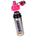 Charlotte Bobcats 24oz Bigmouth Stainless Steel Water Bottle (Pink Lid)