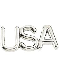 USA Lapel Pin in 14k Yellow Gold