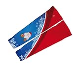 Peekaboo Santa Arm Warmers Sleeves Unisex Walking/Cycling/Running