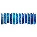 Blue Mica Sample Set Powder Soap Making Colorant Cosmetics Art Crafts Nail Polish Resin Casting Stamping Dye Pigment Color