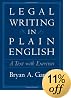 Legal Writing in Plain English: A Text With Exercises (Chicago Guides to Writing, Editing, and Publishing)