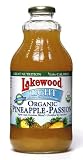 Review Lakewood Organic and Premium Juices  / Lakewood Light Organic Pineapple-Passion - Package Contains SIX-32oz. Bottles
