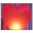 AGPtek&reg; 10pc Fire Sky Lantern (Kongming Lantern) Red Heart