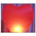 AGPtek&reg; 10pc Fire Sky Lantern (Kongming Lantern) Red Heart