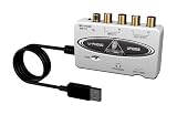 Behringer UFO202 U-Phono High-Quality USB Audio Interface with Built-In Phono Preamp