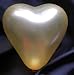100 Mini Herzluftballons, gold -18825-