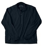 New! Sun Mountain Men's Rainflex Long-Sleeve Pullover - Solid Black, Medium
