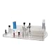 5 Piece Cosmetic Organizer (Clear) (4
