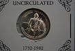 UNCIRCULATED 1982-D George Washington Silver commemorative half-dollar coin - U.S. 90% silver coin was minted at Denver, Colorado Mint
