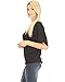 Lyss Loo Women's Contemporary Short Sleeve Dolman Tunic Shirt Top