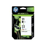 HP 21 / 22 Ink Cartridge Combo Pack, HP C9509FN Ink