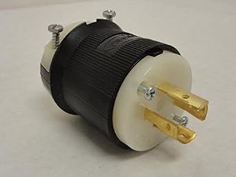 Hubbell HBL2421 Locking Plug, 20 amp, 3 Phase, 250V, L15 ... 20amp 3 phase plug wiring diagram 